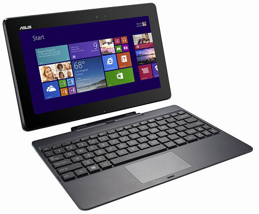 Transformatory Asus Book T100 najlepszy tablet z Windows 8